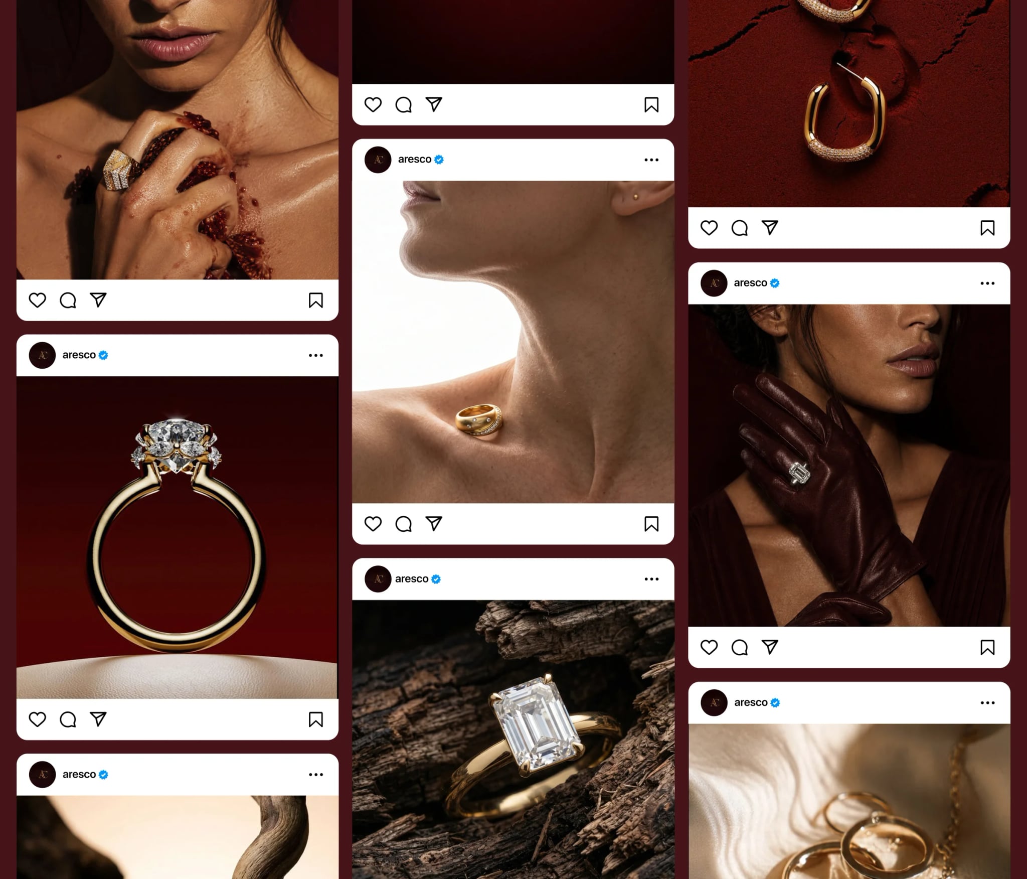 Social Media Editorial Grid
