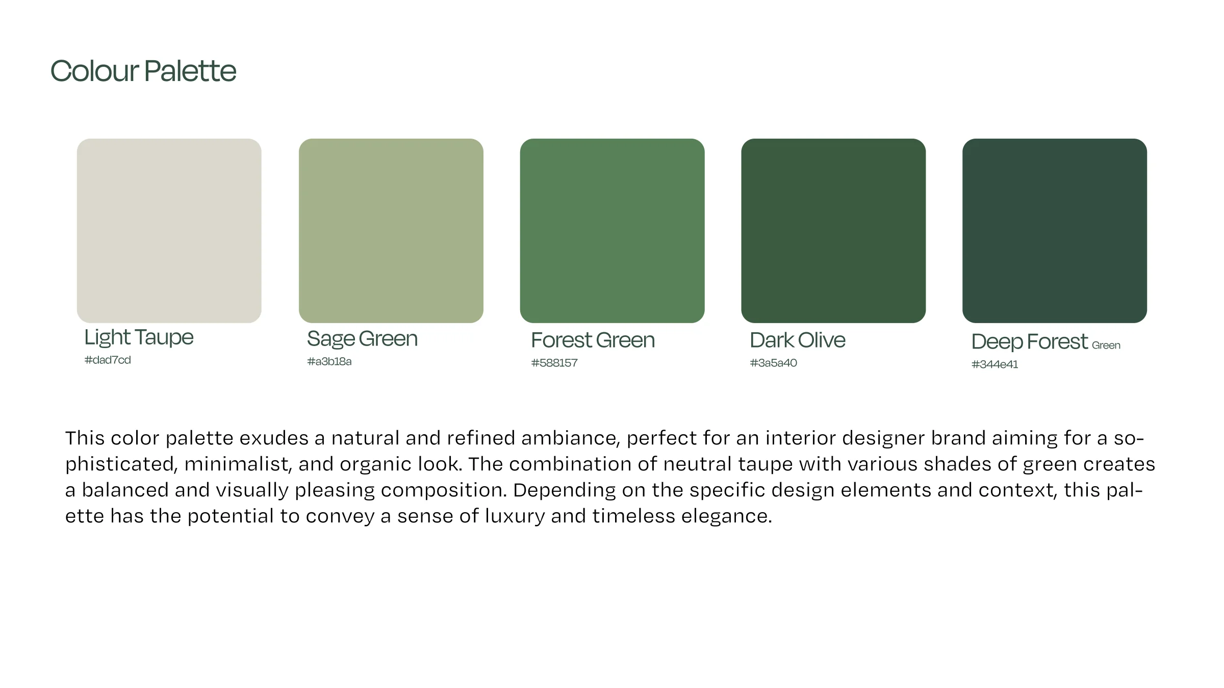 Colour Palette