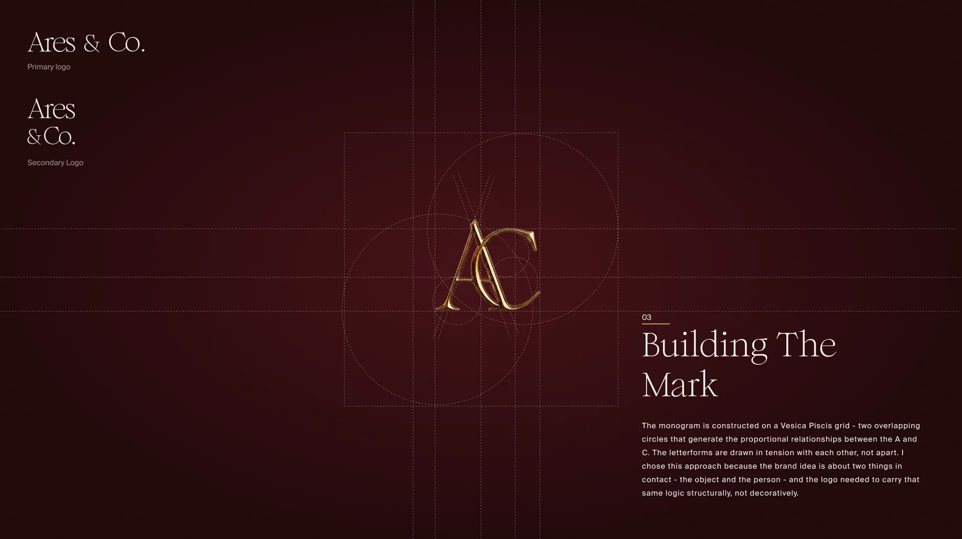 03 — Building The Mark